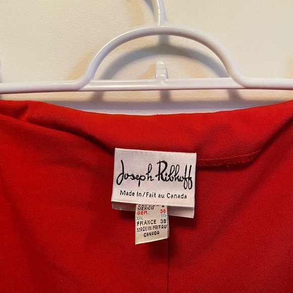 vintage wide leg red pants - Picture 2 of 3